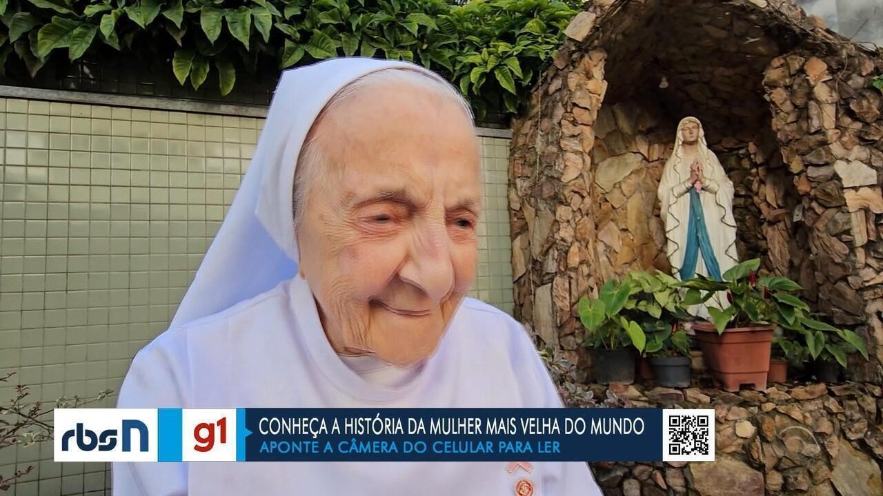 Religiosa, colorada de coração e abençoada pelo papa: saiba quem era a pessoa mais velha do mundo que morreu aos 116 anos